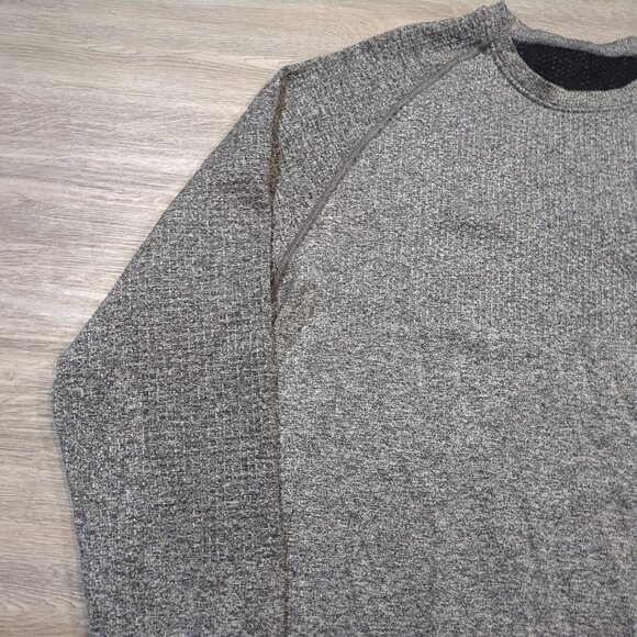 Lululemon Men's XL Engineered Warmth Long Sleeve Crew Sweatshirt Merino Wool - Picture 2 of 8